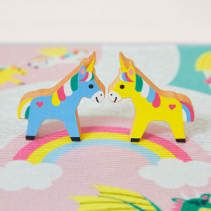 Janod Zestaw klocków i figurek 37 el. Zaczarowane królestwo Cross Roads 2+