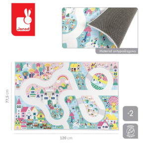 Janod Mata do zabawy z drogą Zaczarowane królestwo Cross Roads 2+