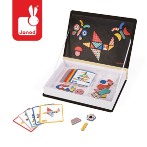 Janod Magnetyczna układanka Kształty Magnetibook