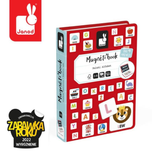 Janod Magnetyczna układanka Polski Alfabet Magnetibook