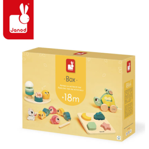 Janod Zestaw zabawek edukacyjnych Box 18 m-cy
