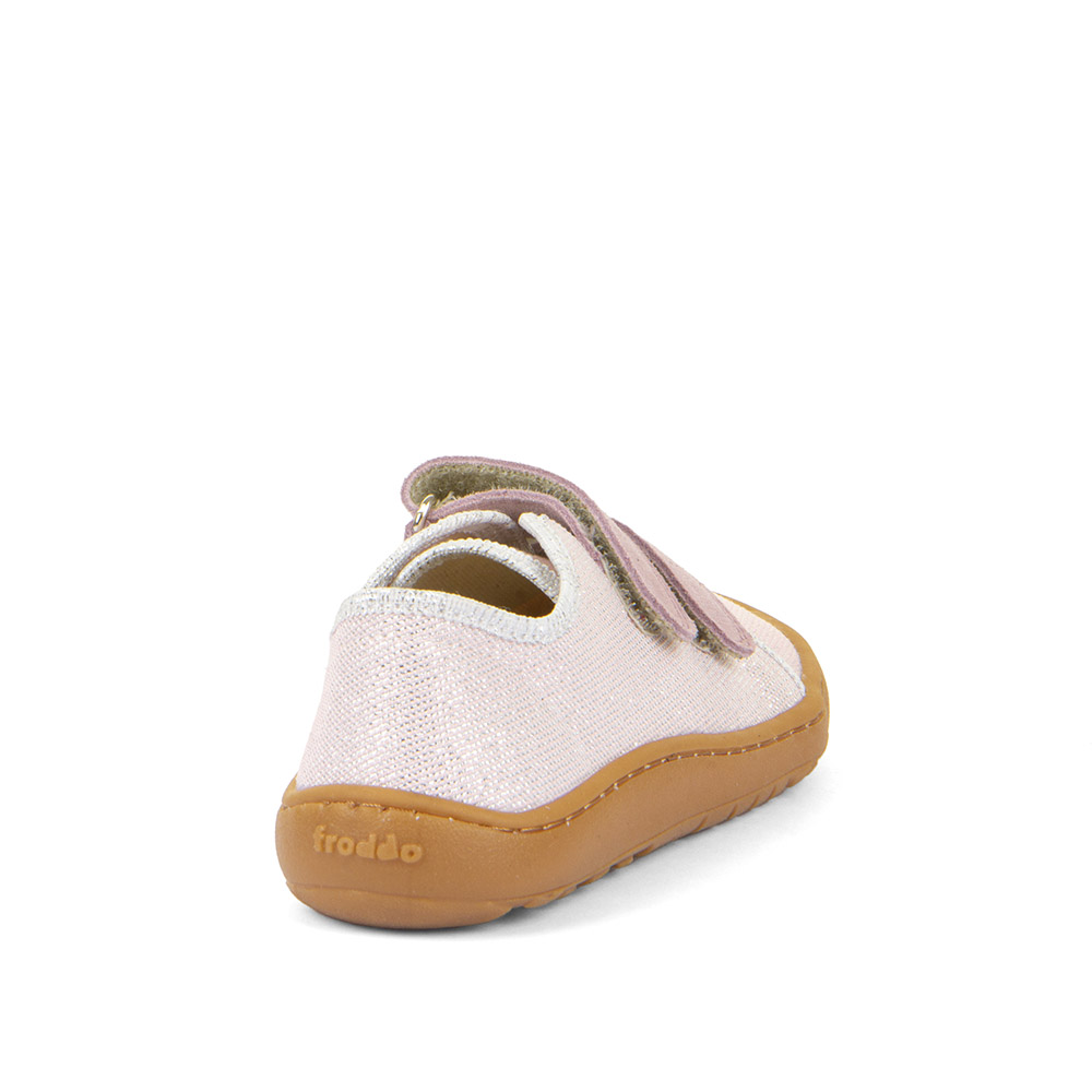 Kapcie Froddo Barefoot Canvas Pink shine G1700422-4 różowy