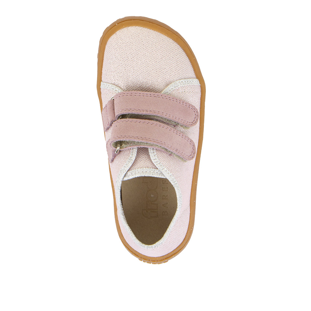 Kapcie Froddo Barefoot Canvas Pink shine G1700422-4 różowy