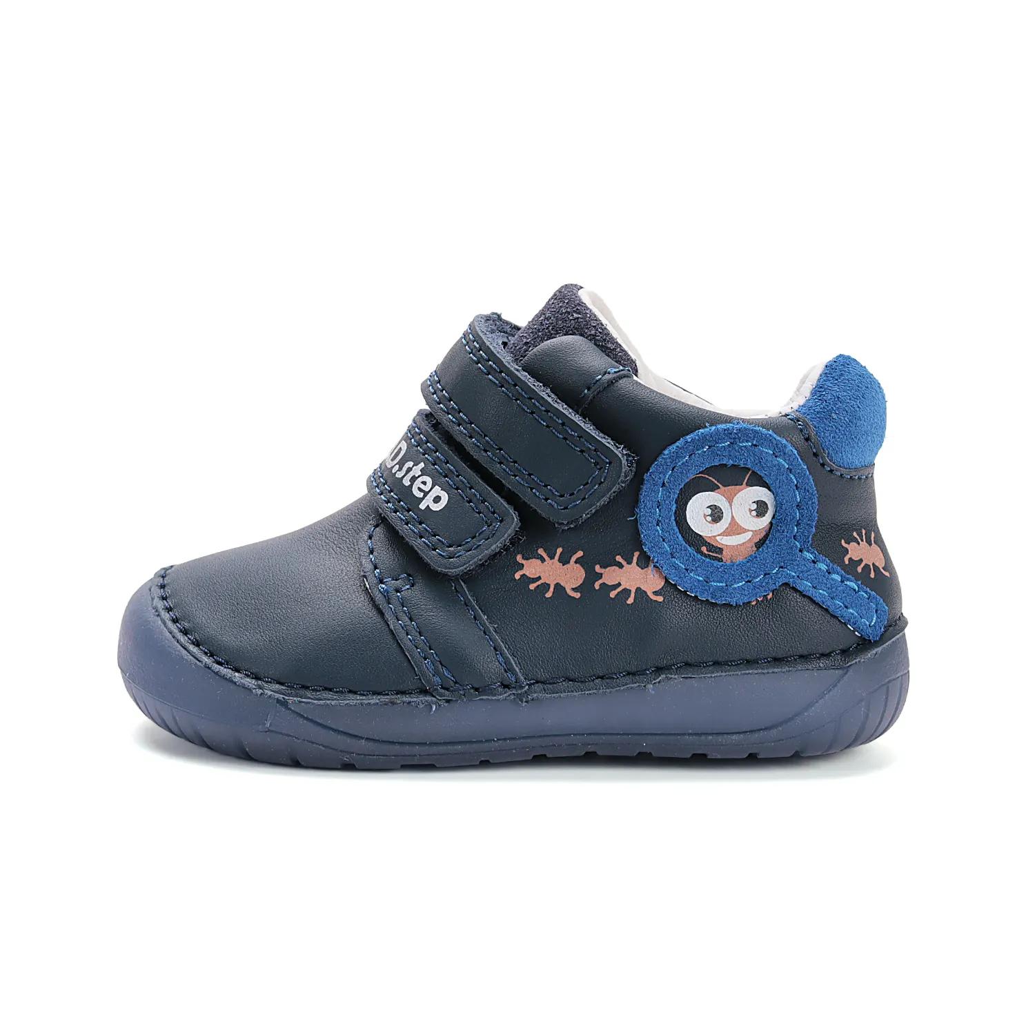 Buty chłopięce skórzane barefoot D.D.Step S070-52576A świecące w ciemności