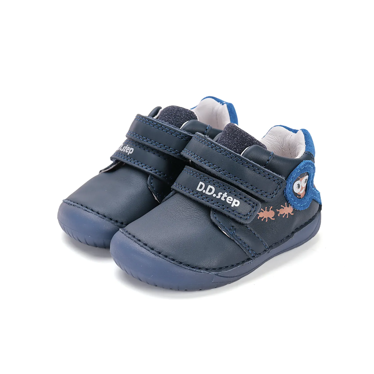 Buty chłopięce skórzane barefoot D.D.Step S070-52576A świecące w ciemności - obrazek 7