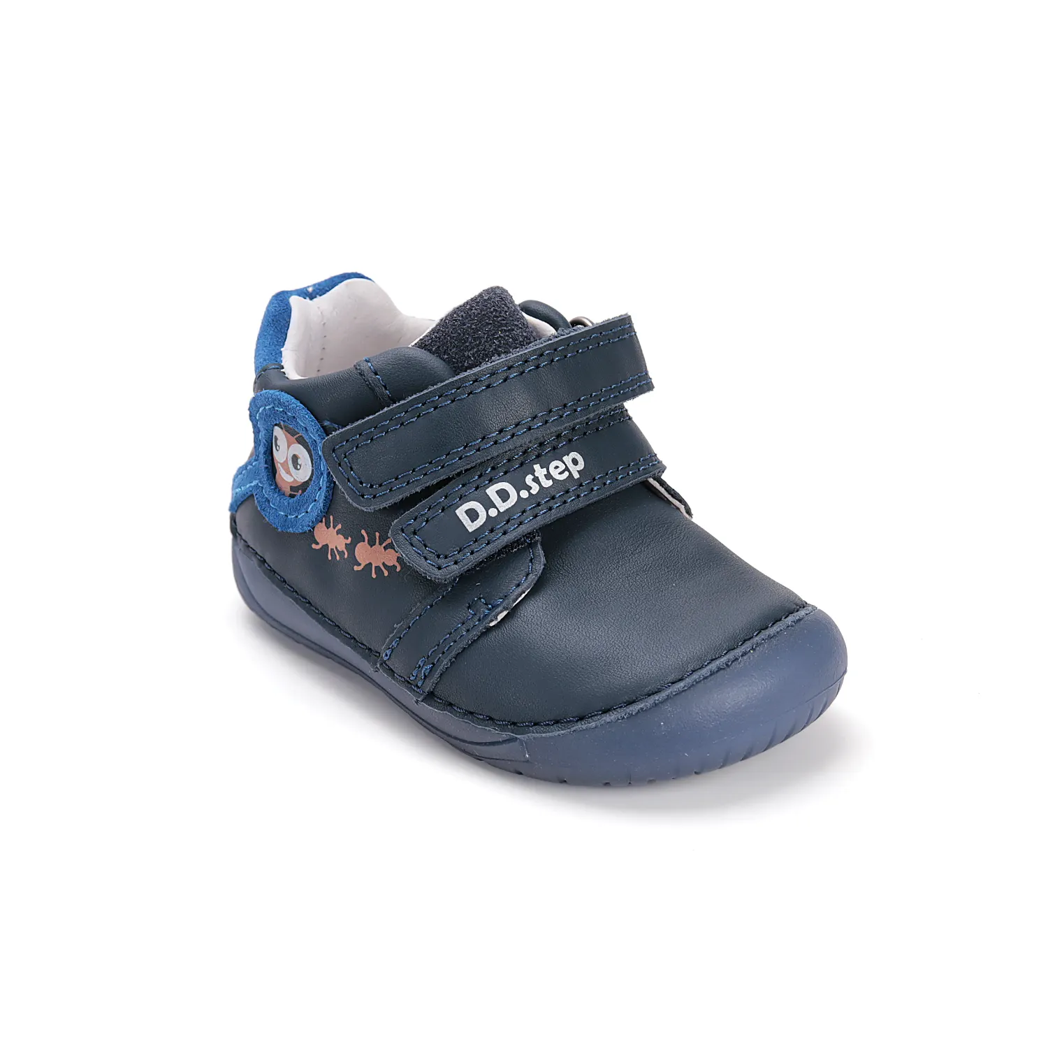 Buty chłopięce skórzane barefoot D.D.Step S070-52576A świecące w ciemności - obrazek 2