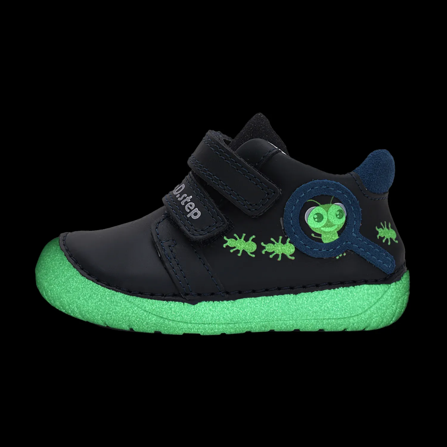 Buty chłopięce skórzane barefoot D.D.Step S070-52576A świecące w ciemności - obrazek 9