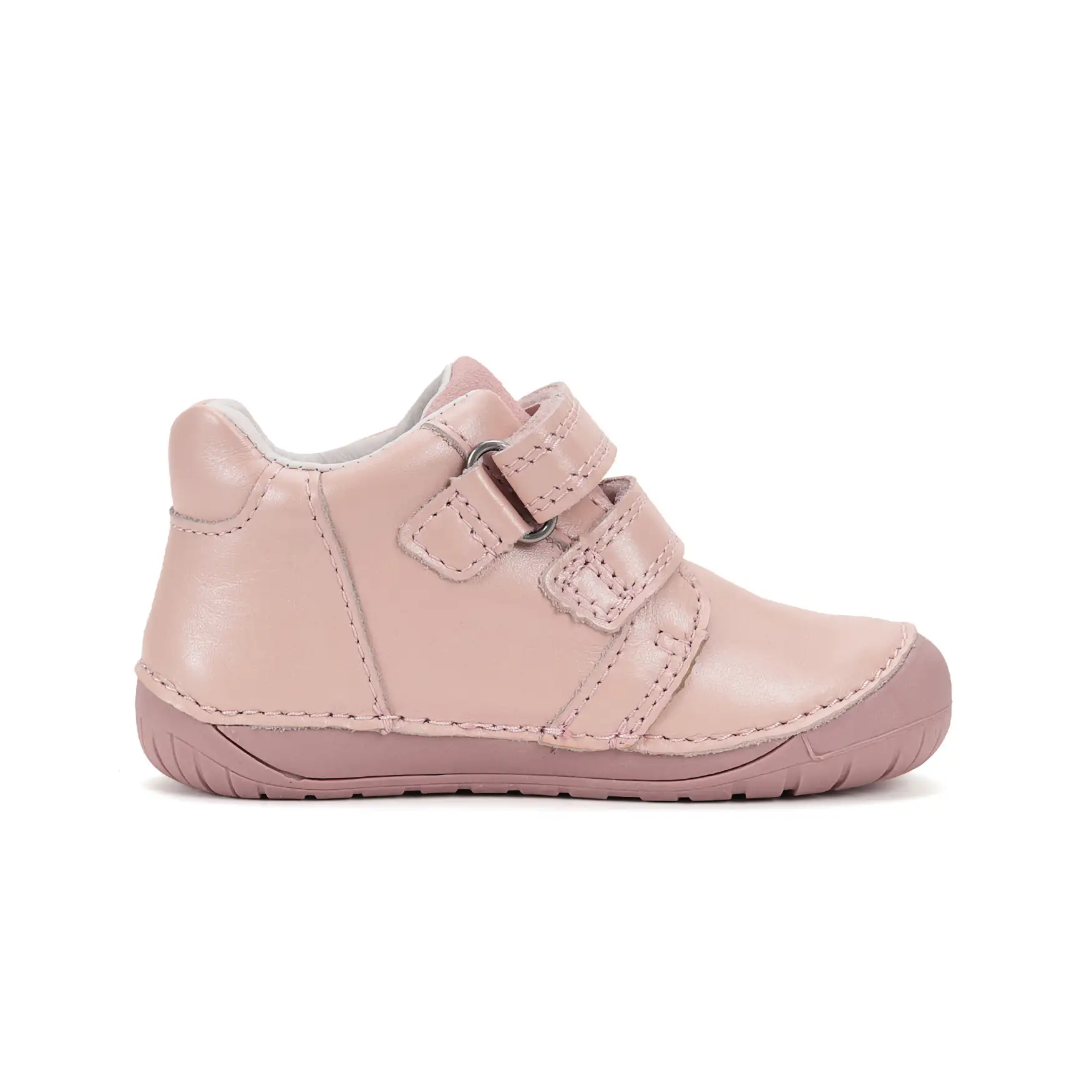 Buty dziewczęce skórzane barefoot D.D.Step S070-52656 Baby Pink różowe - obrazek 5
