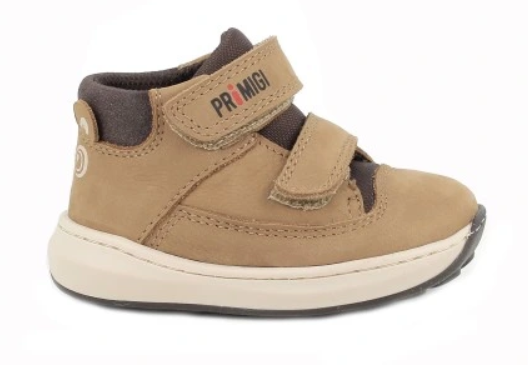 Sneakersy skórzane Primigi 6900611 beżowe