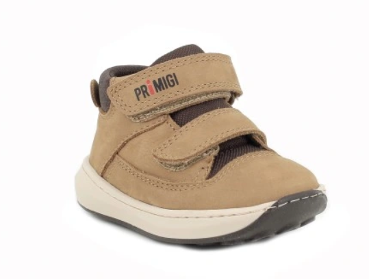 Sneakersy skórzane Primigi 6900611 beżowe