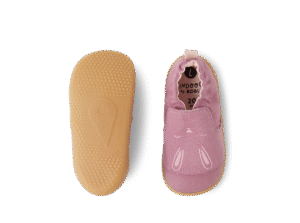 Kapcie dziecięce Bobux Indoor Indie 654406 Bunny Lilas