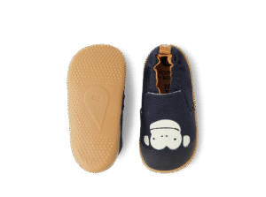 Kapcie dziecięce Bobux Indoor Indie 654407 Monkey Navy