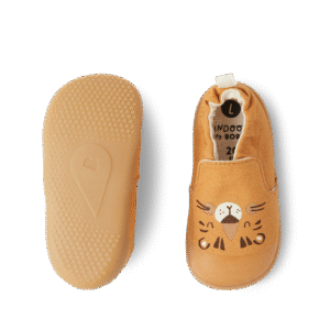 Kapcie dziecięce Bobux Indoor Indie 654408 Leo Oak Buff