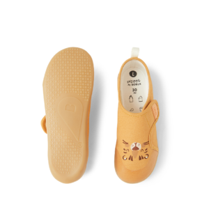 Kapcie dziecięce Bobux Indoor Indie 654408 Leo Oak Buff