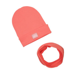 Czapka z kominem UL&KA Line Papaya