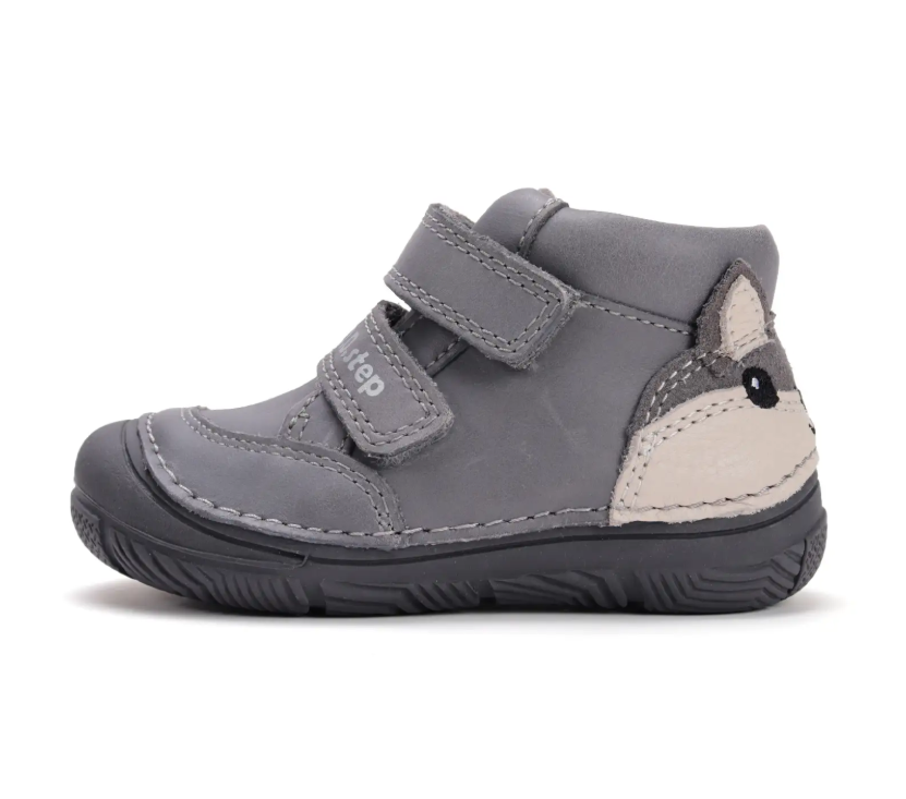 Trzewiki skórzane D.D.Step S082-52202B Dark Grey