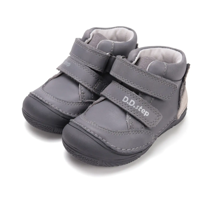 Trzewiki skórzane D.D.Step S082-52202B Dark Grey