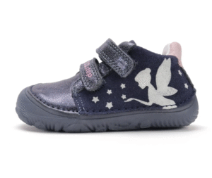 Półbuty skórzane D.D.Step barefoot S073-52165 Royal Blue