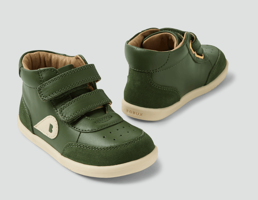 Buty dziecięce Bobux Champ High Bronze Green 651012