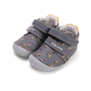 Trzewiki skórzane S070-52480A Dark Grey