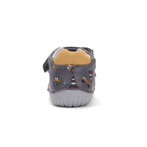 Trzewiki skórzane S070-52480A Dark Grey