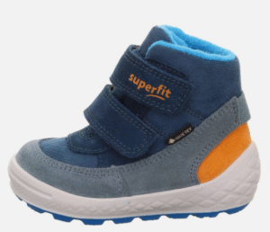 Śniegowce wodoodporne Superfit Groovy 1-106319-8000 Blue / Orange Gore-Tex