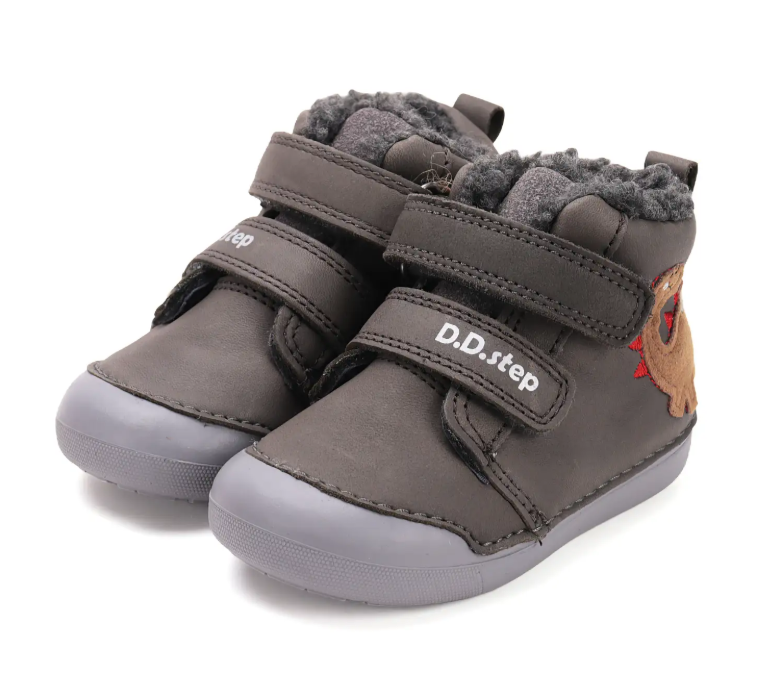 Trzewiki zimowe ocieplane D.D.Step W066-52525B Khaki