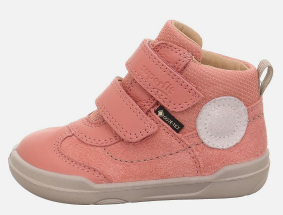 Superfit Trzewiki Superfree 1-000544-5510 różowy/srebrny Gore-Tex