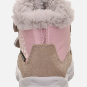 Śniegowce wodoodporne Superfit Husky+ 1-006061-4000 Beżowy / Rożowy Gore-Tex