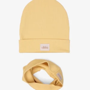 Czapka z kominem UL&KA Line Masełko