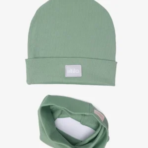 Czapka z kominem UL&KA Line Szałwia