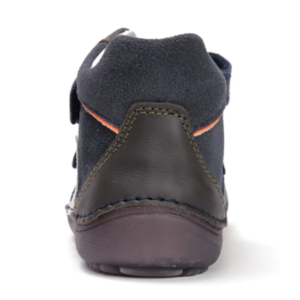Trzewiki jesienne skórzane D.D.Step Barefoot A063-52159B Royal Blue – świecące w ciemności