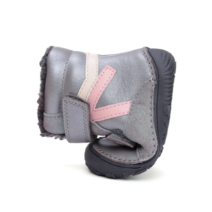 Trzewiki zimowe D.D.Step barefoot W073-52306D Dark Grey ocieplane