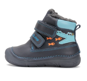Trzewiki zimowe D.D.Step świecące w ciemności W082-52462A Royal Blue ocieplane