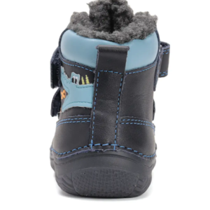 Trzewiki zimowe D.D.Step świecące w ciemności W082-52462A Royal Blue ocieplane