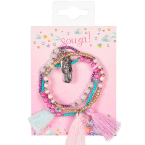 Souza! Bransoletki z chwostem pastelowe Zara 3 szt.