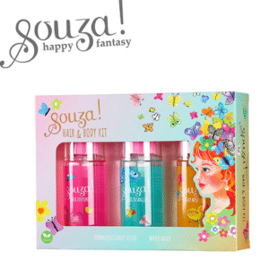 Souza! Zestaw mgiełek do włosów i ciała dla dzieci 3 szt.