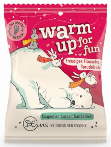Dresdner Essenz Musująca tabletka WARM UP FOR FUN