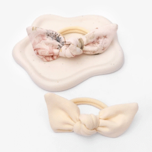 Ul&Ka 2-pak gumek do włosów Lady Rosa Cream