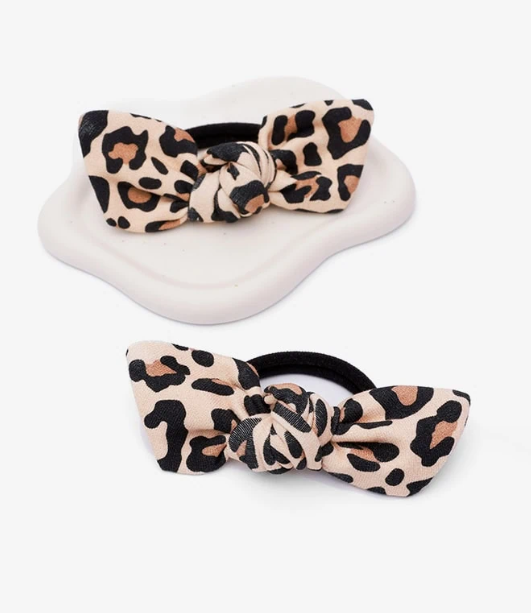 Ul&Ka 2-pak gumek z kokardką Leo