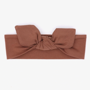 Ul&Ka Opaska z kokardką Karmel