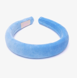 Ul&Ka Opaska dla dziewczynki Kajka Slim Baby Blue Velvet