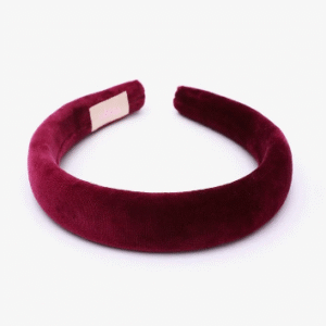 Ul&Ka Opaska dla dziewczynki Kajka Bordo Velvet