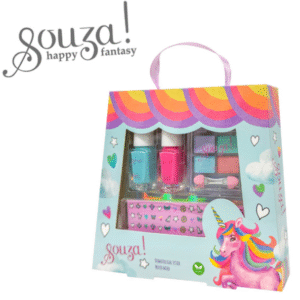 Souza! Kosmetyki do makijażu i stylizacji paznokci dla dzieci zestaw 4 el. Jednorożec