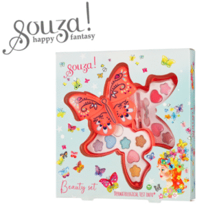 Souza! Kasetka z kosmetykami dla dzieci Motyl 13 el.