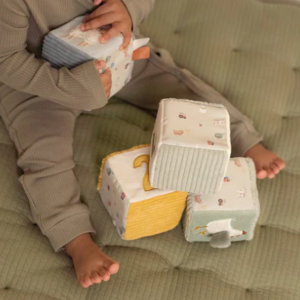 Little Dutch Miękkie kostki sensoryczne Little Farm