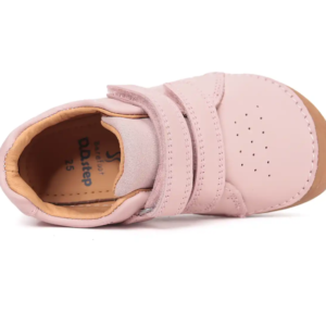 Półbuty skórzane D.D.Step Barefoot S063-61983DM Baby Pink