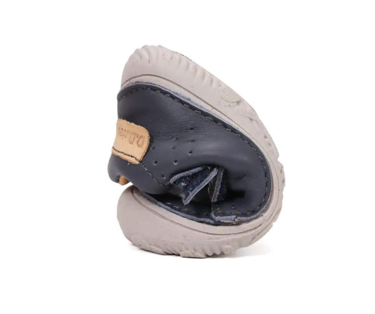 Półbuty skórzane D.D.Step Barefoot S073-61950BM Royal Blue