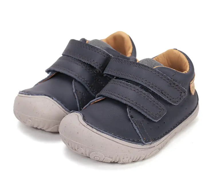 Półbuty skórzane D.D.Step Barefoot S073-61950BM Royal Blue