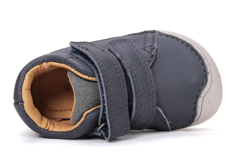 Półbuty skórzane D.D.Step Barefoot S073-61950BM Royal Blue